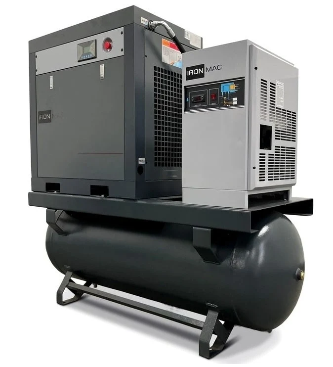 Винтовой компрессор IRONMAC IC 15/10 C VSD DF 500L (IP 23)